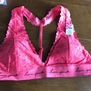 PINK Victoria’s Secret Lace Halter